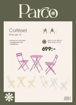 Dollarstore Utemöbler & Tillbehör|Utemöbler & Tillbehör>Caféset