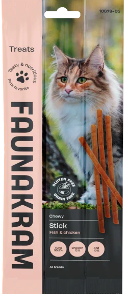 Dollarstore Kattmat>Catsticks Faunakram