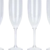 Dollarstore Glas>Champagneglas Plast