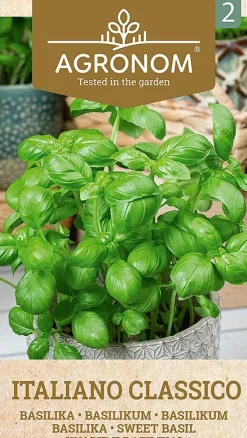 Dollarstore Blomfröer & Grönsaksfröer>Frö Basilika Italiano