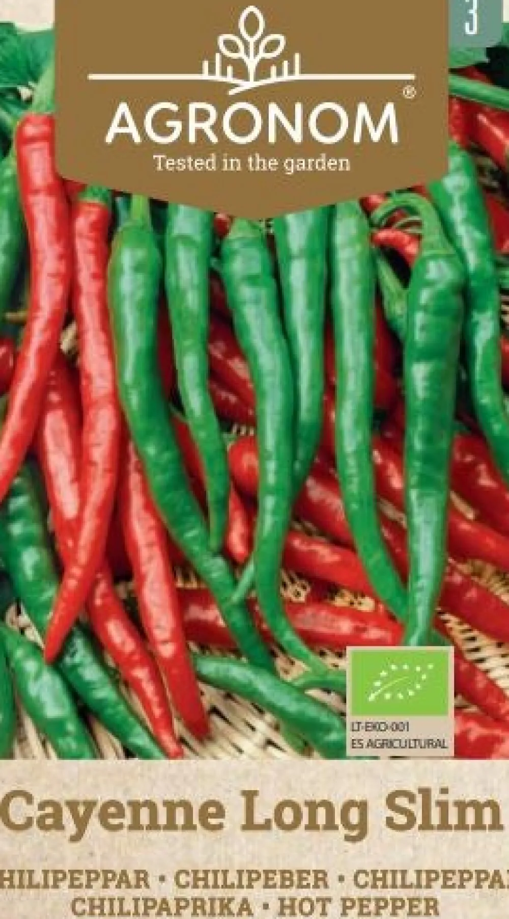 Dollarstore Blomfröer & Grönsaksfröer>Frö Chilipaprika Cayenne