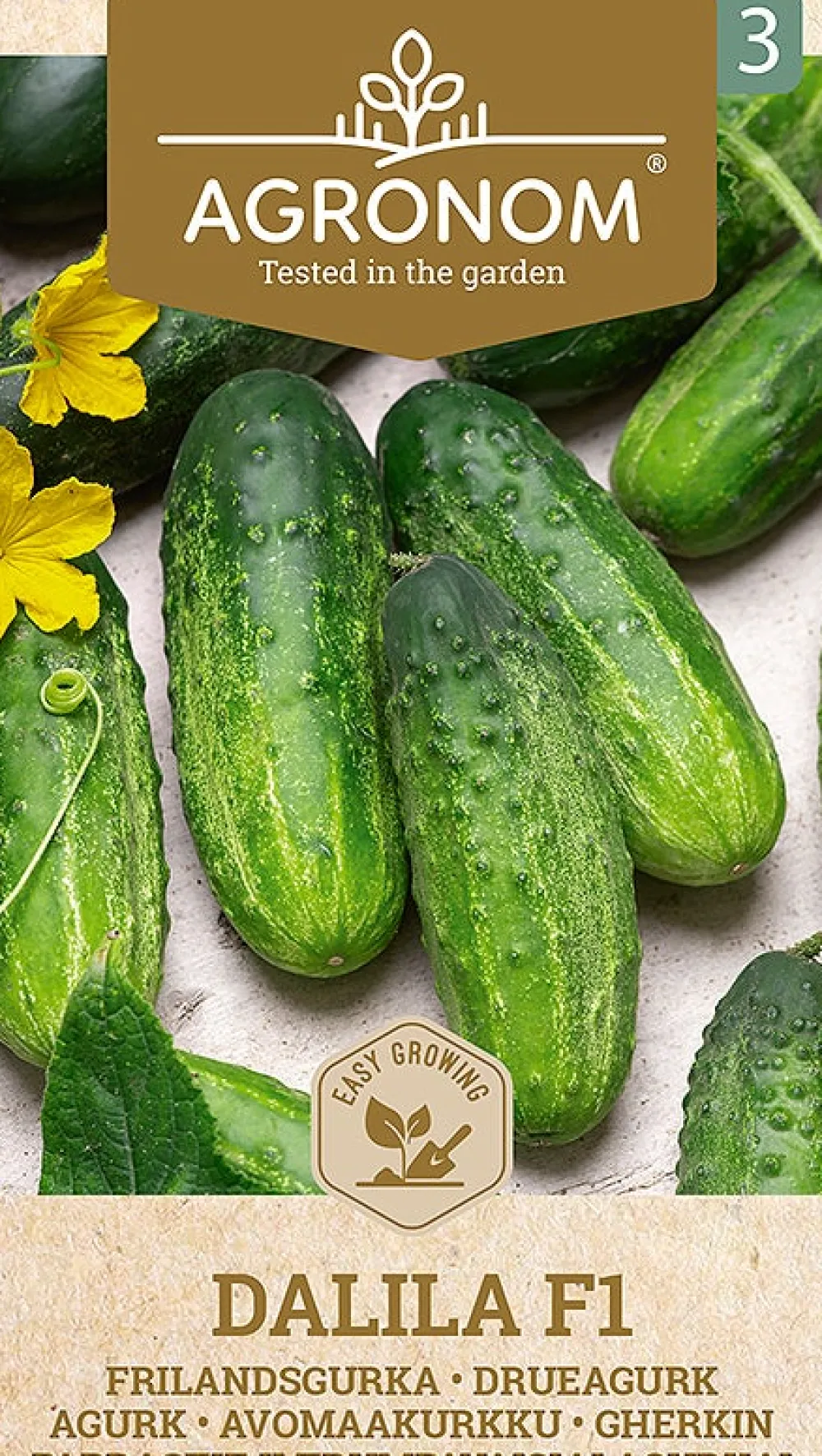 Dollarstore Blomfröer & Grönsaksfröer>Frö Gurka Dalila F1