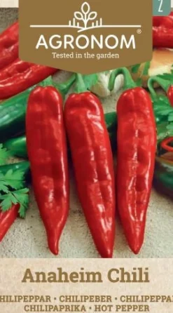 Dollarstore Blomfröer & Grönsaksfröer>Frö Paprika Anaheim