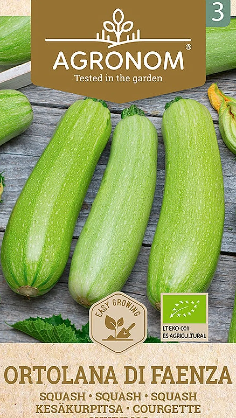 Dollarstore Blomfröer & Grönsaksfröer>Frö Zucchini Di Faenza