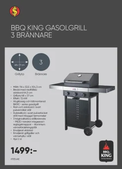 Dollarstore Grillar & Tillbehör|Grillar & Tillbehör>Gasolgrill