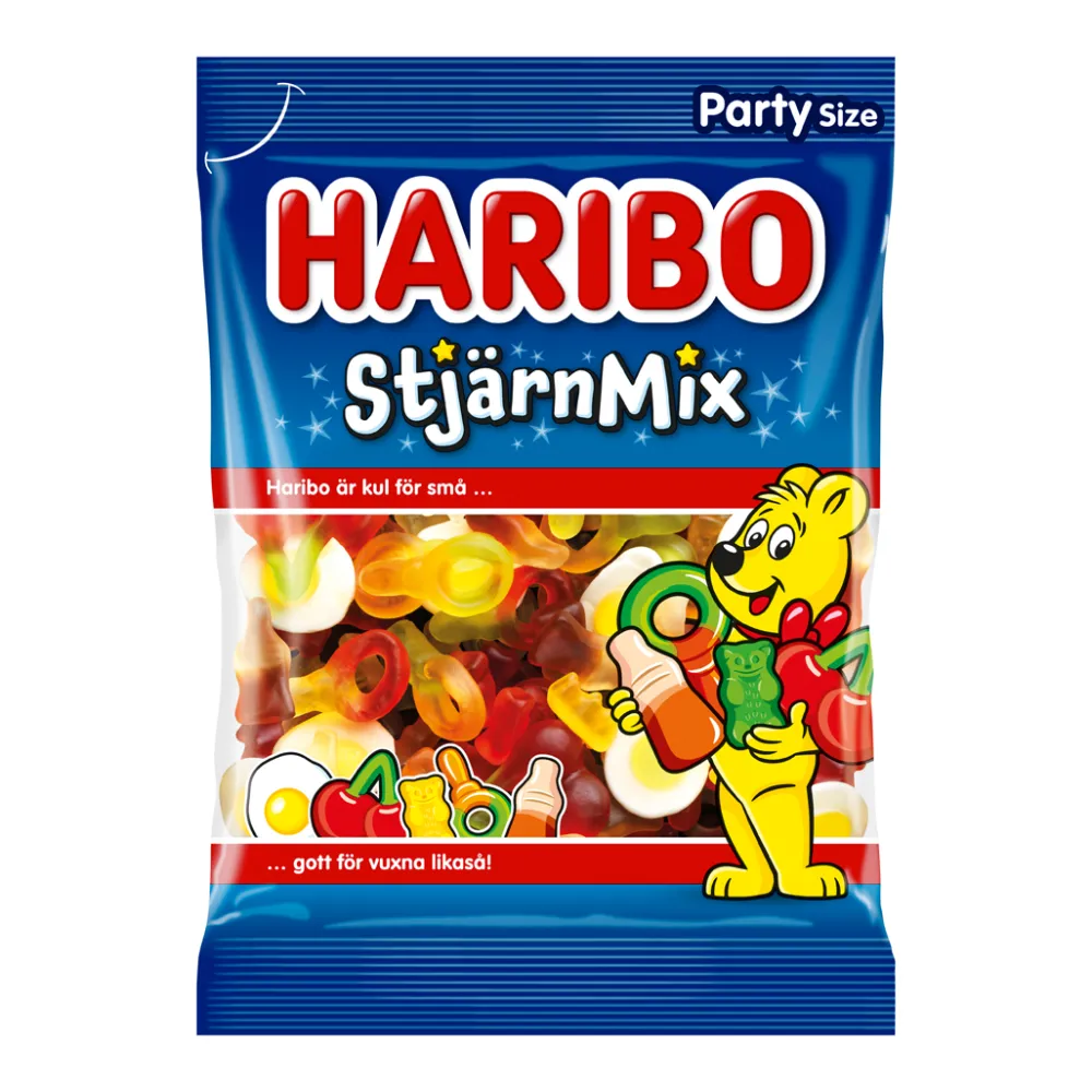 Dollarstore Godis & Choklad>Haribo Stjärnmix