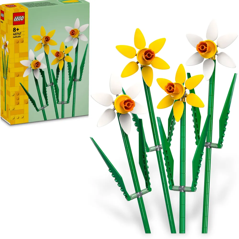 Dollarstore Lego® Botanical Collection>LEGO® Botanicals - Påskliljor