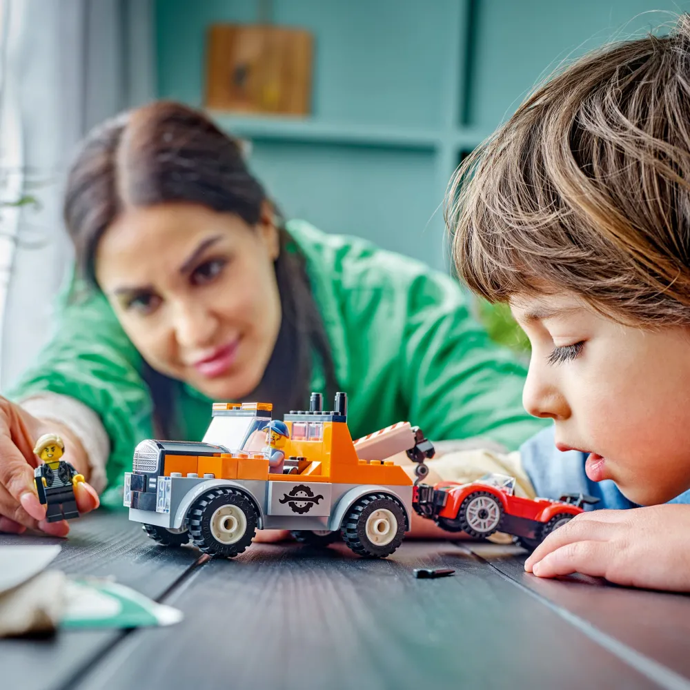 Dollarstore Lego® City>LEGO® City Great Vehicles - Bärgningsbil och sportbilsreparation