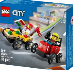 Dollarstore Lego® City>LEGO® City - Pizzabil mot brandbil – racingpaket