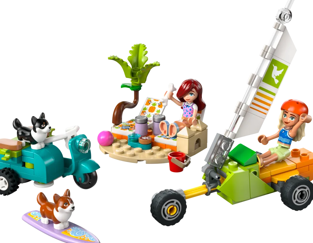 Dollarstore Lego® Friends>LEGO® Friends - Äventyr med surfhundar och vespa