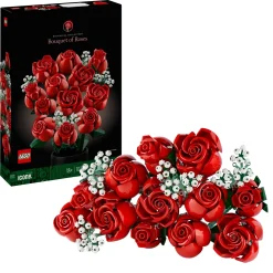 Dollarstore Lego® Botanical Collection>LEGO® Icons - Bukett med rosor