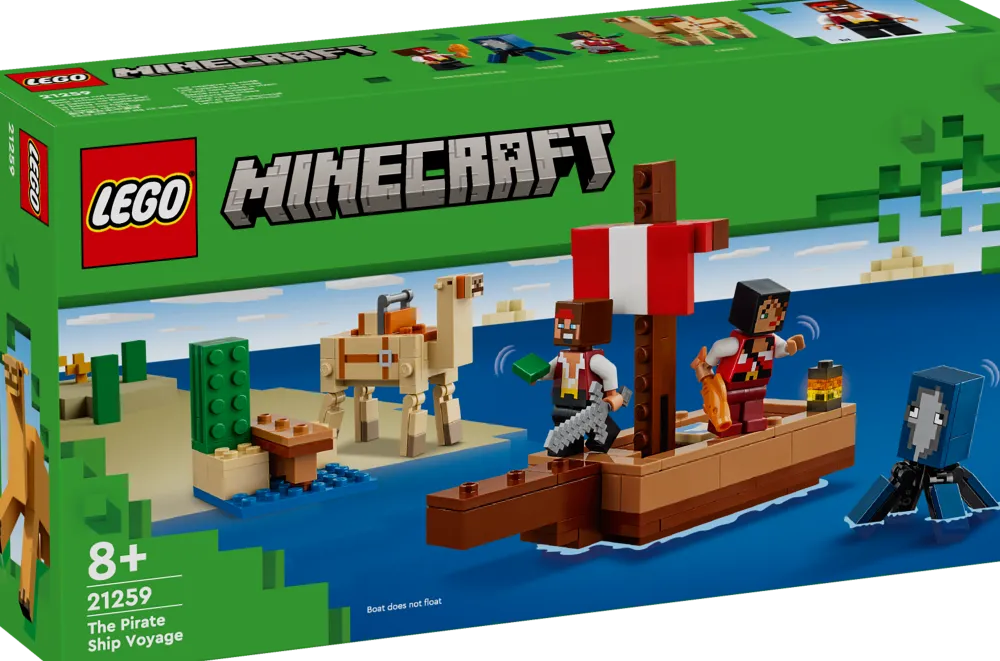 Dollarstore Lego® Minecraft®>LEGO® Minecraft® - Piratskeppsresan