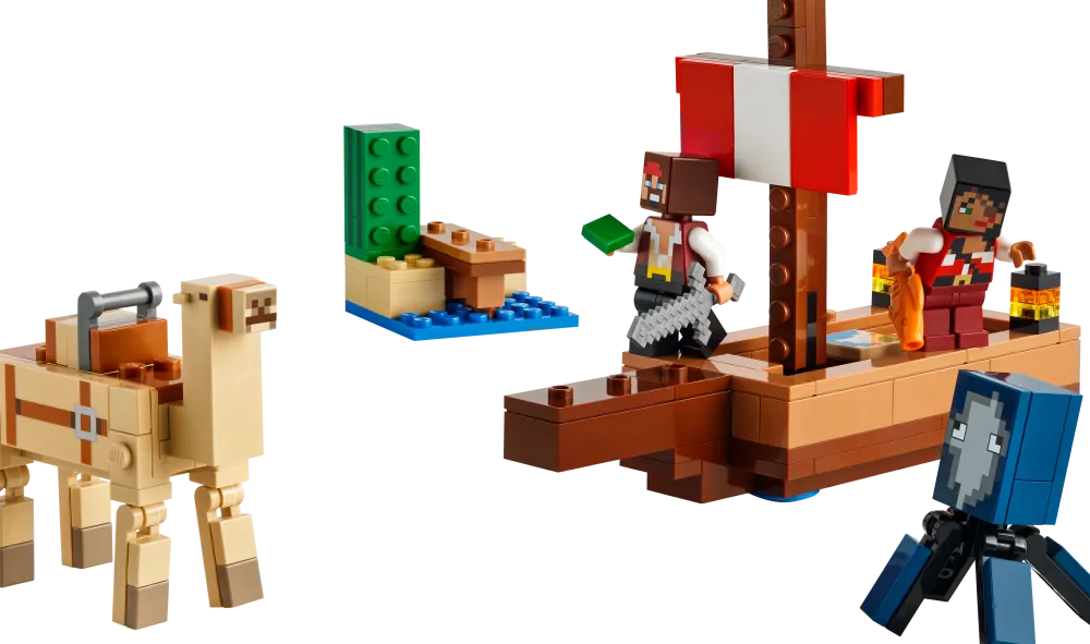 Dollarstore Lego® Minecraft®>LEGO® Minecraft® - Piratskeppsresan