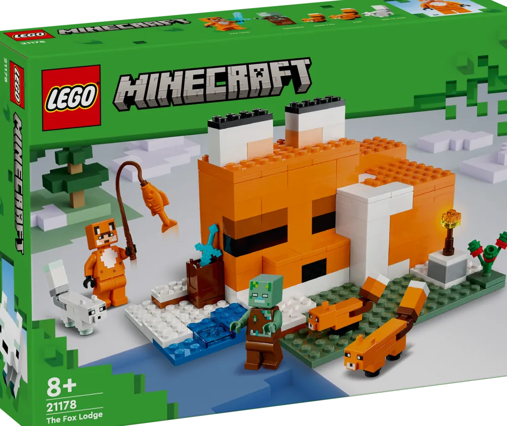Dollarstore Lego® Minecraft®>LEGO® Minecraft® - Rävstugan