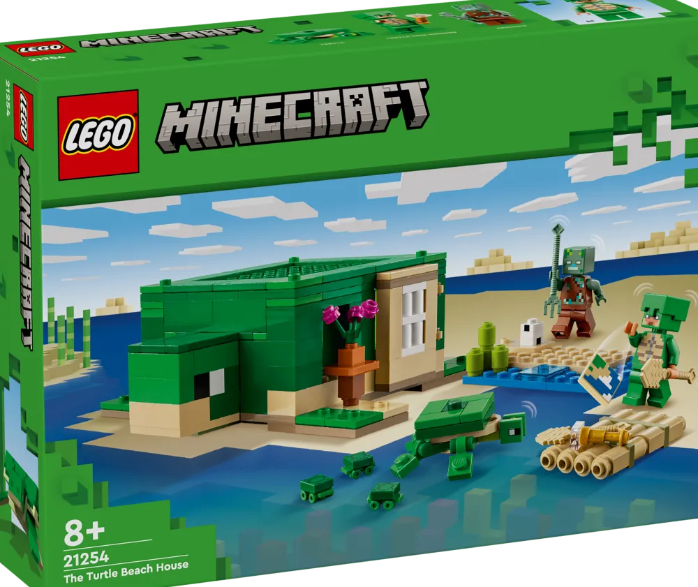 Dollarstore Lego® Minecraft®>LEGO® Minecraft® - Sköldpaddshuset
