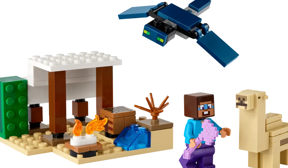 Dollarstore Lego® Minecraft®>LEGO® Minecraft® - Steves ökenexpedition