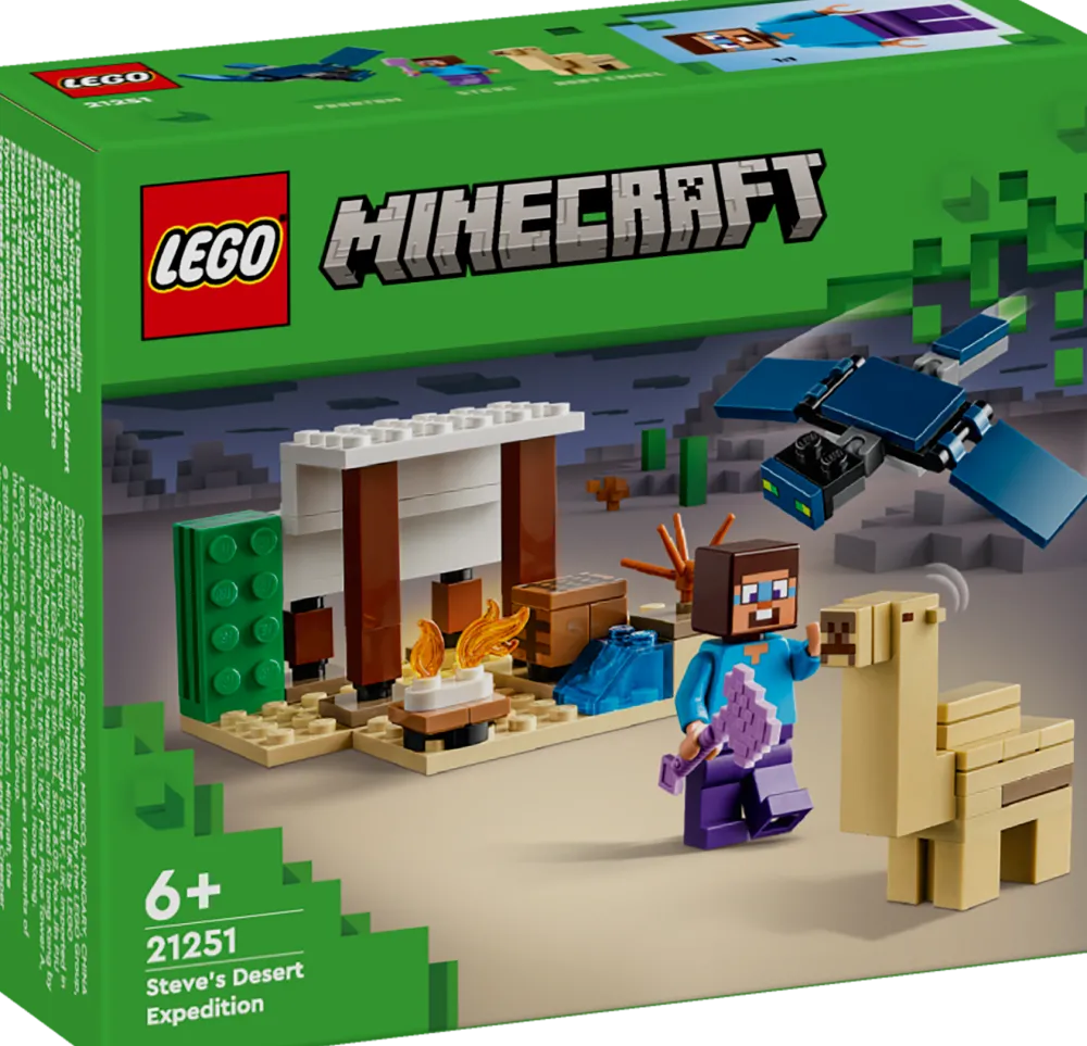 Dollarstore Lego® Minecraft®>LEGO® Minecraft® - Steves ökenexpedition