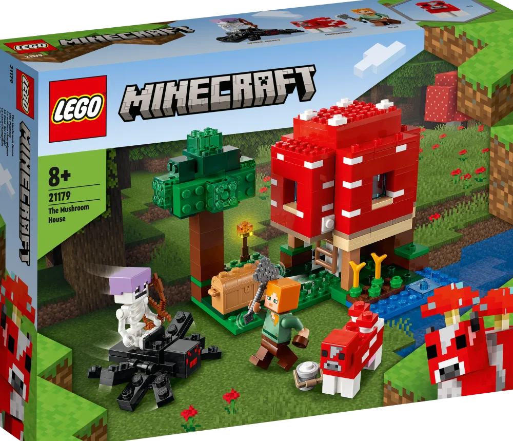 Dollarstore Lego® Minecraft®>LEGO® Minecraft® - Svamphuset