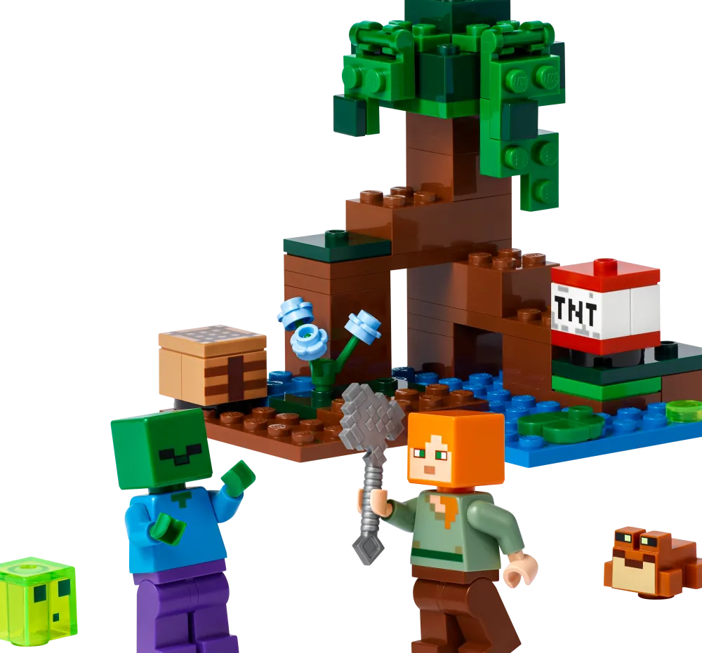 Dollarstore Lego® Minecraft®>LEGO® Minecraft® - Träskäventyret