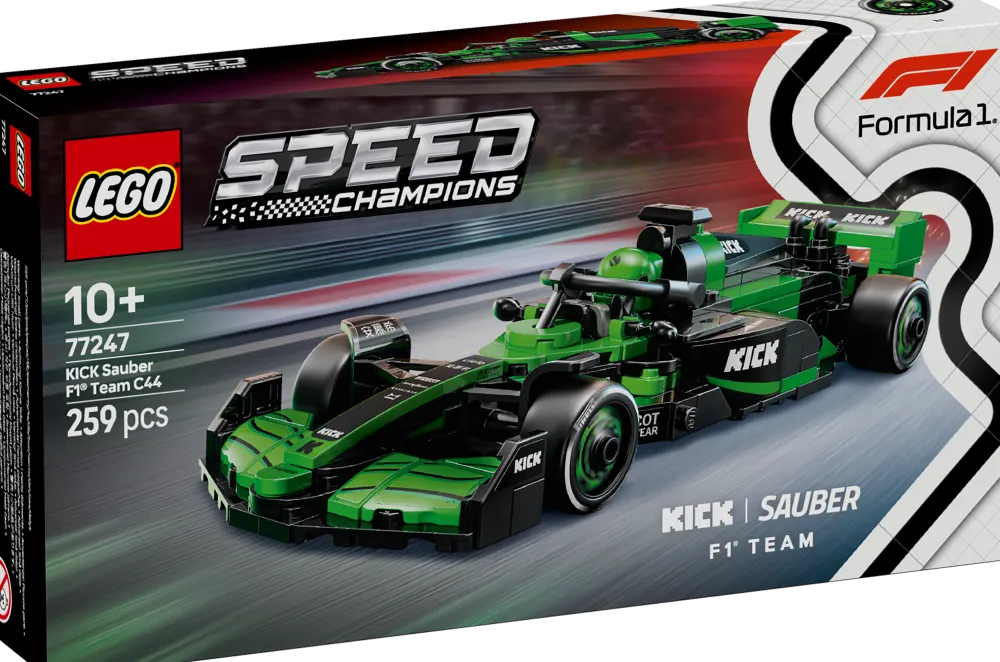 Dollarstore Lego® Speed Champions>LEGO® Speed Champions - KICK Sauber F1® Team C44 racerbil