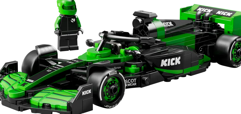 Dollarstore Lego® Speed Champions>LEGO® Speed Champions - KICK Sauber F1® Team C44 racerbil