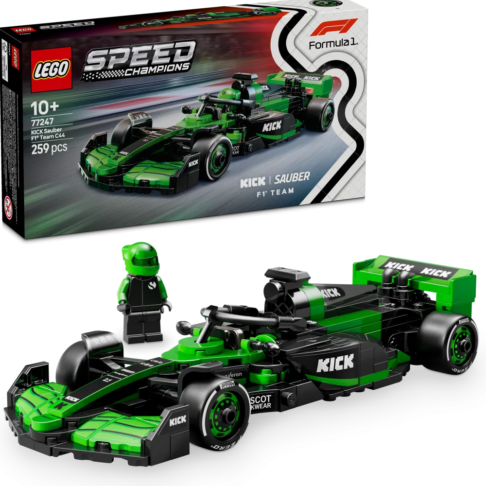 Dollarstore Lego® Speed Champions>LEGO® Speed Champions - KICK Sauber F1® Team C44 racerbil
