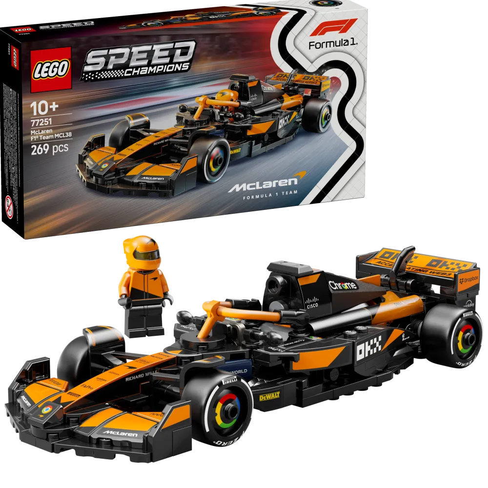 Dollarstore Lego® Speed Champions>LEGO® Speed Champions - McLaren F1® Team MCL38 racerbil