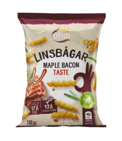 Dollarstore Snacks & Nötter>Linsbågar Maple Bacon
