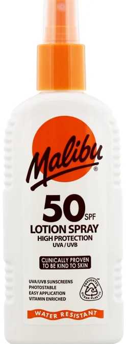 Dollarstore Solskydd & Solprodukter>Malibu Solkräm Spray SPF 50