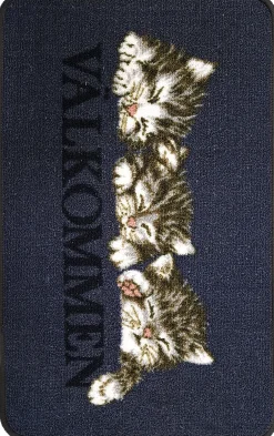 Dollarstore Mattor>Matta Katt "Välkommen"