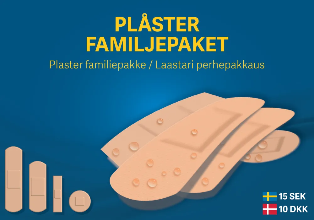 Dollarstore Sårvård>Plåster