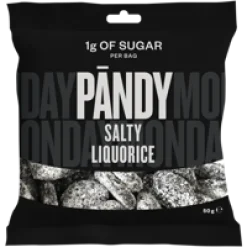 Dollarstore Godis & Choklad>Pändy Salty Licorice