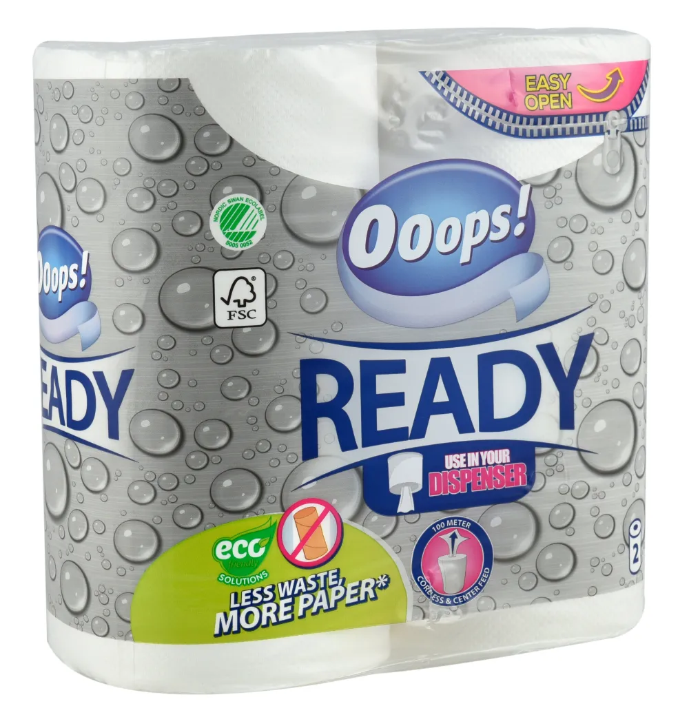 Dollarstore Toalett- & Hushållspapper>Torkpapper 2x100m