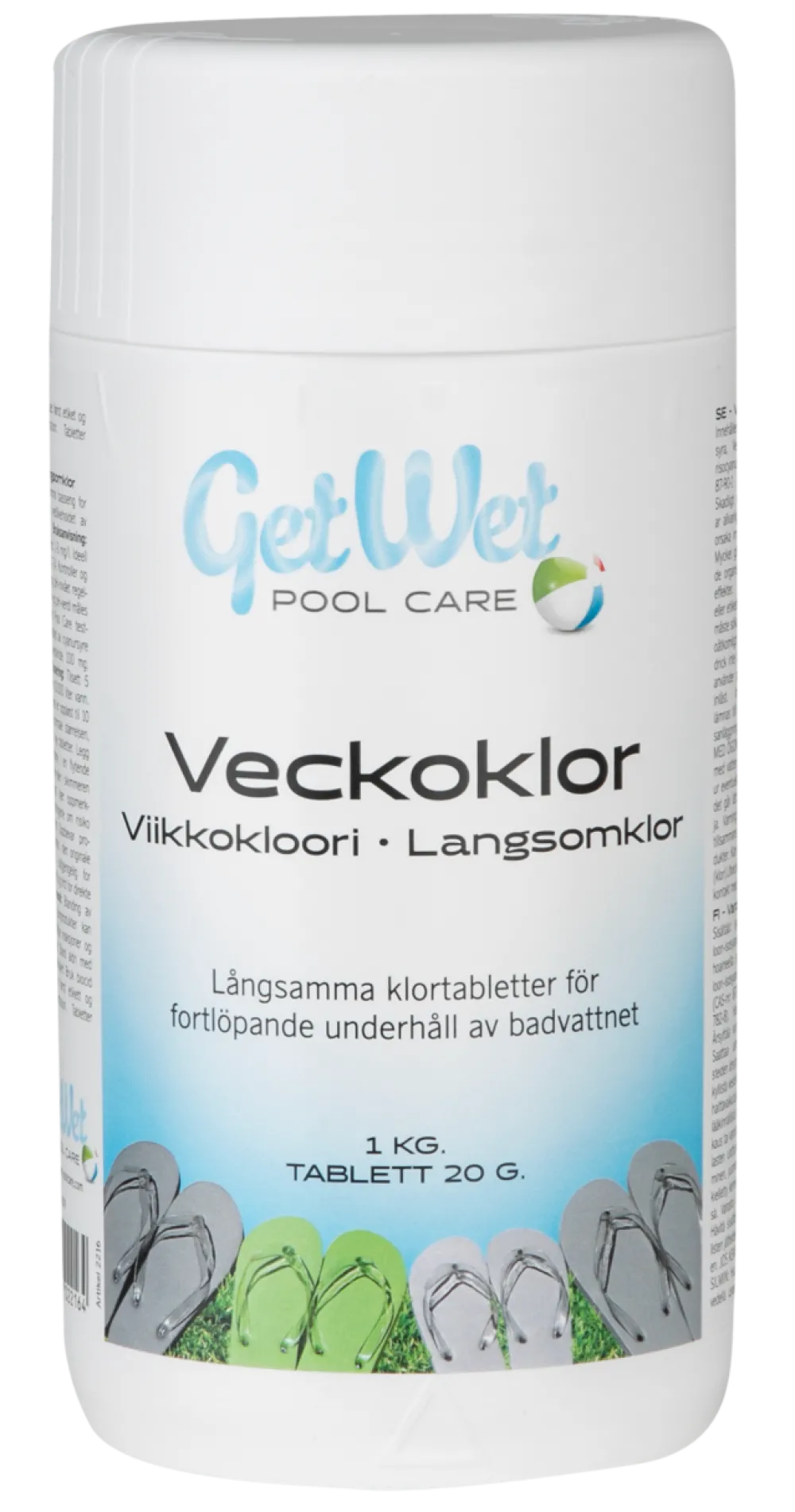 Dollarstore Poolkem & Rengöring>Veckoklor
